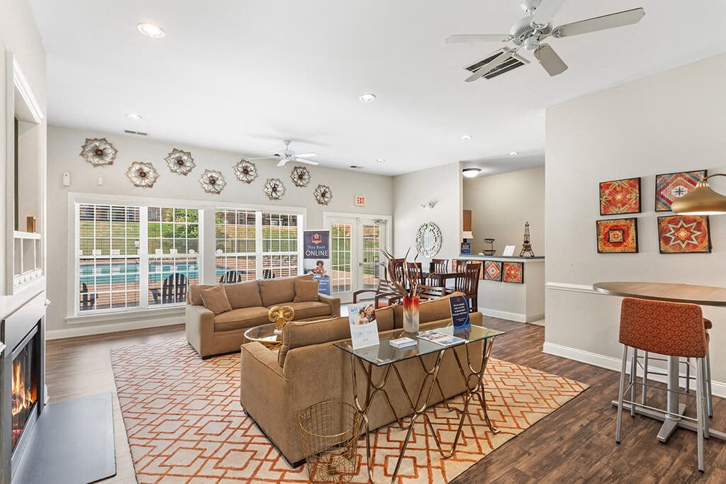 Social Lounge at Weston Circle Apartments in Fredericksburg VA